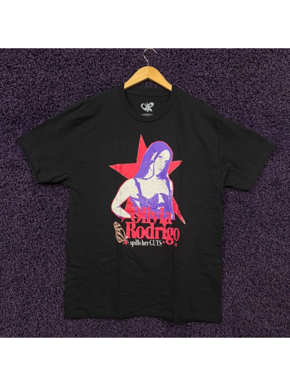 Olivia Rodrigo Spills Her Guts T-Shirt Size Large